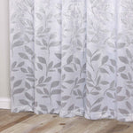 Blackout Curtains Leaves Pattern Room Darkening Grommet 2 Panels