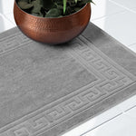 Egyptian Cotton Bath Mat Set of 2 Greek Key Infinity Border