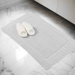 Superior Leo Cotton Modern Absorbent Heavy Washable Bath Mat Set of 2