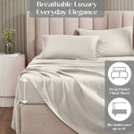 1200 Thread Count Cotton Rich Bed Sheet Set