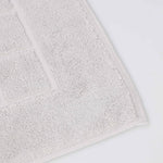 Superior Nora Cotton Thick Solid Checkered Washable Bath Mat Set of 2