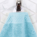 3 Piece Egyptian Cotton Bath Towel Set Basketweave