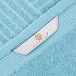 6 Piece Egyptian Cotton Basketweave Towel Set