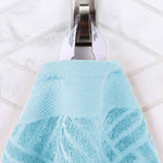 6 Piece Egyptian Cotton Basketweave Towel Set