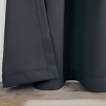 Blackout Window Curtains Solid Room Darkening Washable Set of 2