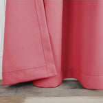 Blackout Window Curtains Solid Room Darkening Washable Set of 2