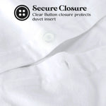 100% Cotton Flannel Solid Modern Fuzzy Duvet Cover Set