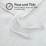 100% Cotton Flannel Solid Modern Fuzzy Duvet Cover Set