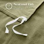 100% Cotton Flannel Solid Modern Fuzzy Duvet Cover Set