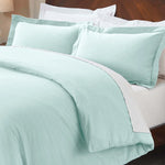 100% Cotton Flannel Solid Modern Fuzzy Duvet Cover Set