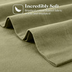 Cotton Flannel Pillowcases Soft Fuzzy Set of 2