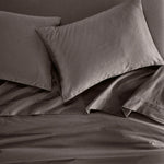 100% Cotton Flannel Sheets Set - Solid Deep Pocket Bed Sheet Set