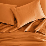 100% Cotton Flannel Sheets Set - Solid Deep Pocket Bed Sheet Set