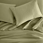 100% Cotton Flannel Sheets Set - Solid Deep Pocket Bed Sheet Set