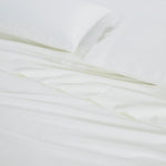 100% Cotton Flannel Sheets Set - Solid Deep Pocket Bed Sheet Set