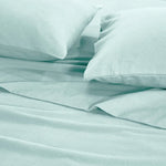 100% Cotton Flannel Sheets Set - Solid Deep Pocket Bed Sheet Set