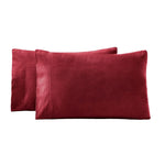 Cotton Flannel Pillowcases Soft Fuzzy Set of 2
