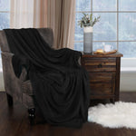 Fleece Plush Medium Weight Fluffy Soft Decorative Throw