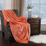 Fleece Plush Medium Weight Fluffy Soft Decorative Throw