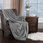 Fleece Plush Medium Weight Fluffy Soft Decorative Throw