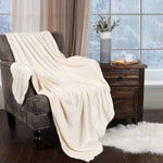 Fleece Plush Medium Weight Fluffy Soft Decorative Throw