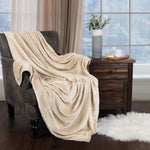 Fleece Plush Medium Weight Fluffy Soft Decorative Throw