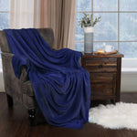 Fleece Plush Medium Weight Fluffy Soft Decorative Throw