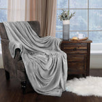 Fleece Plush Medium Weight Fluffy Soft Decorative Throw