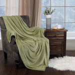 Fleece Plush Medium Weight Fluffy Soft Decorative Throw