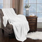 Fleece Plush Medium Weight Fluffy Soft Decorative Throw