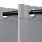 Blackout Window Curtains Solid Room Darkening Washable Set of 2