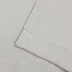 Solid Machine Washable Room Darkening Blackout Curtains, Set of 2