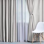 Blackout Window Curtains Solid Room Darkening Washable Set of 2