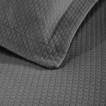 Lightweight Cotton Bedspread Sets 3-Piece Diamond Jacquard Matelassé