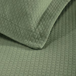 Lightweight Cotton Bedspread Sets 3-Piece Diamond Jacquard Matelassé