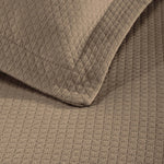 Lightweight Cotton Bedspread Sets 3-Piece Diamond Jacquard Matelassé