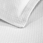 Lightweight Cotton Bedspread Sets 3-Piece Diamond Jacquard Matelassé