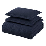 Lightweight Cotton Bedspread Sets 3-Piece Diamond Jacquard Matelassé