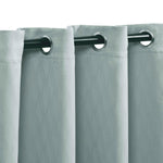 Blackout Window Curtains Zuri Textured Waves Room Darkening Set of 2