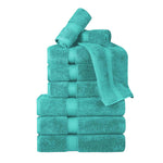 Egyptian Cotton Madeline Plush Towel Set 9 Piece