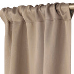 Blackout Window Curtains Zuri Textured Waves Room Darkening Set of 2