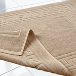 Egyptian Cotton Bath Mat Set of 2 Greek Key Infinity Border