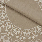 Lightweight Cotton Jacquard Bedspread Set – 3‐Piece Floral Scroll