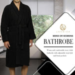 Superior Cotton Ultra Soft Terry Bath Robe Adult Unisex Bathrobe