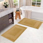 Egyptian Cotton Bath Mat Set of 2 Greek Key Infinity Border