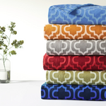 Superior Moroccan Trellis Cotton Flannel 2 Piece Pillowcase Set