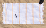 Tropical Cabana Stripe Fouta Cotton Beach Towel Set of 2 Piece