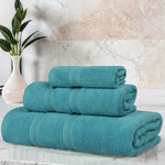 Superior Smart Dry Zero Twist Cotton Medium Weight 3 Piece Towel Set