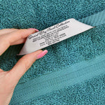 Superior Smart Dry Zero Twist Cotton Medium Weight 3 Piece Towel Set