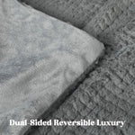 Victoria Fluffy Fleece Blanket - Ultra-Soft, Mink Texture & Double-Layer